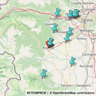Mappa Via principi d'acaia, 10064 Pinerolo TO, Italia (17.50357)
