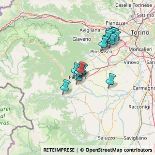 Mappa Via principi d'acaia, 10064 Pinerolo TO, Italia (13.40176)