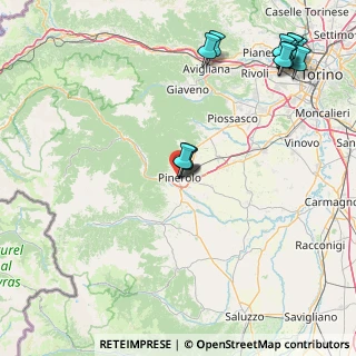 Mappa Via principi d'acaia, 10064 Pinerolo TO, Italia (21.795)