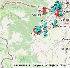 Mappa Via Sant'Agostino, 10064 Pinerolo TO, Italia (18.79111)