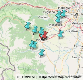 Mappa Via Sant'Agostino, 10064 Pinerolo TO, Italia (9.42143)