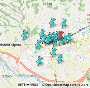 Mappa Via Sant'Agostino, 10064 Pinerolo TO, Italia (0.551)