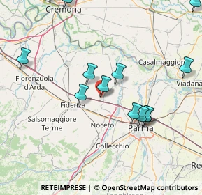 Mappa Via L. Boldrocchi, 43012 Fontanellato PR, Italia (17.97154)
