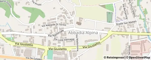 Mappa Pinerolo
