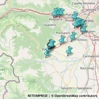 Mappa Via Cacherano di Bricherasio, 10064 Pinerolo TO, Italia (14.6425)