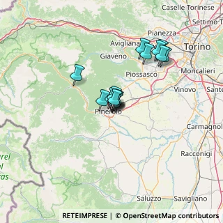 Mappa Via Cacherano di Bricherasio, 10064 Pinerolo TO, Italia (9.24867)