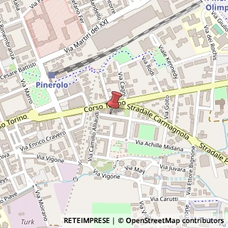 Mappa Via Demo, 13, 10064 Pinerolo, Torino (Piemonte)