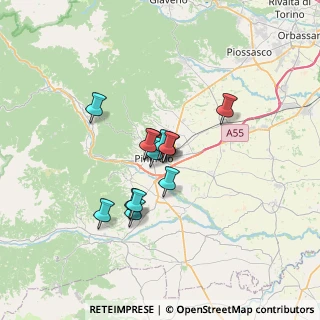 Mappa Via Demo, 10064 Pinerolo TO, Italia (4.54)