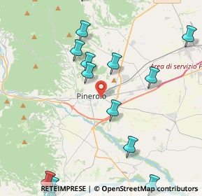 Mappa Via Demo, 10064 Pinerolo TO, Italia (5.64467)