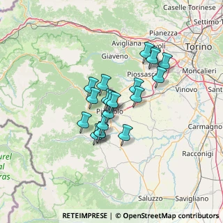 Mappa Via Demo, 10064 Pinerolo TO, Italia (9.871)