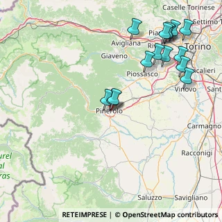 Mappa Via Demo, 10064 Pinerolo TO, Italia (19.43733)