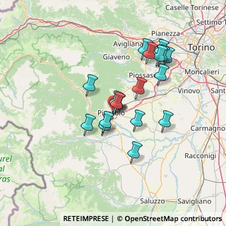 Mappa Via Demo, 10064 Pinerolo TO, Italia (12.19944)