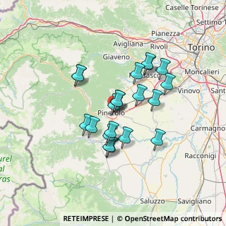 Mappa Via Demo, 10064 Pinerolo TO, Italia (11.1505)