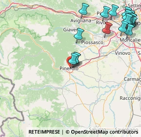 Mappa Via Demo, 10064 Pinerolo TO, Italia (23.6245)