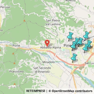Mappa Via Nazionale, 10064 Pinerolo TO, Italia (2.93091)