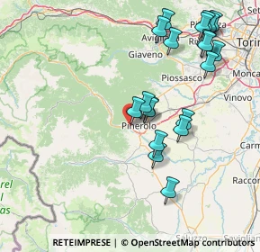 Mappa Via Nazionale, 10064 Pinerolo TO, Italia (17.001)