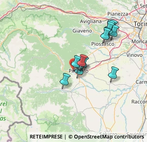 Mappa Via Nazionale, 10064 Pinerolo TO, Italia (11.83385)