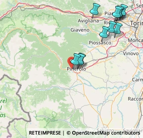 Mappa Via Nazionale, 10064 Pinerolo TO, Italia (18.84273)