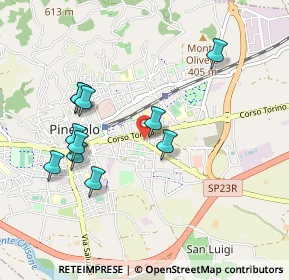 Mappa Via Carmagnola, 10064 Pinerolo TO, Italia (0.93636)