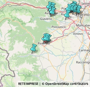 Mappa Via Carmagnola, 10064 Pinerolo TO, Italia (20.195)