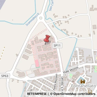 Mappa Via Pietro Nenni, 5, 43012 Fontanellato, Parma (Emilia Romagna)