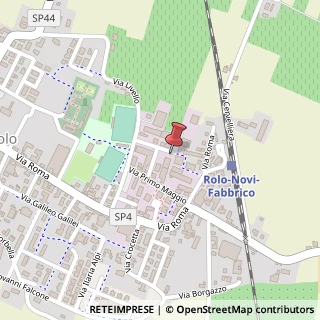 Mappa Via Tarantelli, 12, 42047 Rolo, Reggio nell'Emilia (Emilia Romagna)