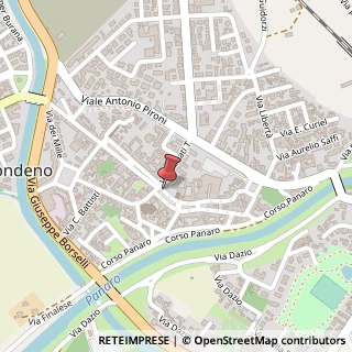 Mappa Piazza garibaldi 33, 44012 Bondeno, Ferrara (Emilia Romagna)