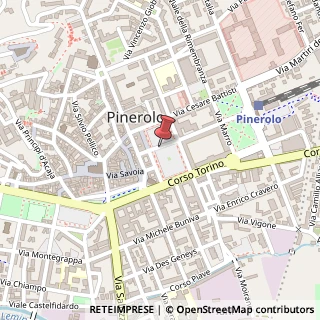 Mappa Corso Torino, 78, 10064 Pinerolo, Torino (Piemonte)