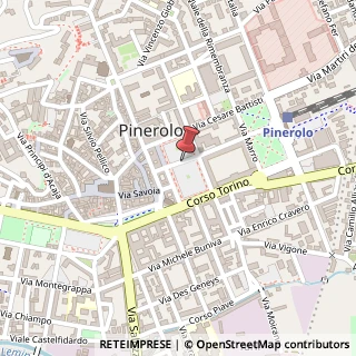Mappa Piazza Vittorio Veneto, 10064 Pinerolo TO, Italia, 10064 Pinerolo, Torino (Piemonte)