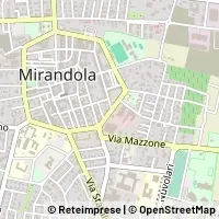 Kaart Mirandola