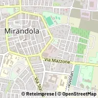 Kaart Mirandola