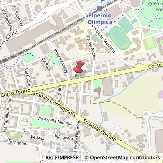 Mappa Corso Torino, 85, 10064 Pinerolo, Torino (Piemonte)