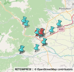 Mappa Via Bertairone, 10064 Pinerolo TO, Italia (5.48615)