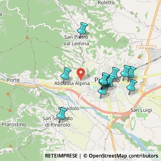 Mappa Via Bertairone, 10064 Pinerolo TO, Italia (1.81)