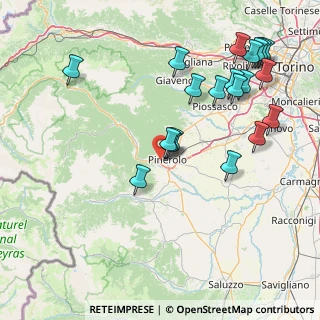 Mappa Via Bertairone, 10064 Pinerolo TO, Italia (18.537)