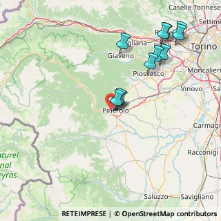 Mappa Via Bertairone, 10064 Pinerolo TO, Italia (17.05182)