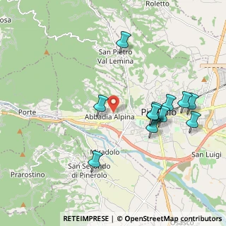 Mappa Via Don Giovanni Bosco, 10064 Pinerolo TO, Italia (1.9975)