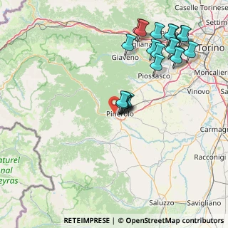 Mappa Via Don Giovanni Bosco, 10064 Pinerolo TO, Italia (17.83)
