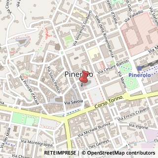 Mappa Piazza Vittorio Veneto, 22, 10064 Pinerolo, Torino (Piemonte)