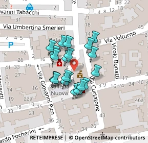 Mappa Via Curtatone, 41037 Mirandola MO, Italia (0)