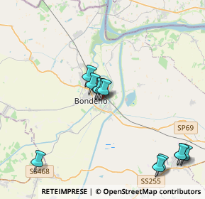 Mappa Via Giacomo Puccini, 44012 Bondeno FE, Italia (4.1325)