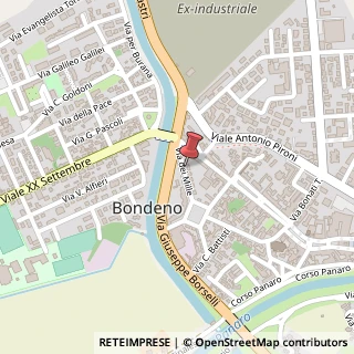 Mappa Via dei Mille, 16, 44012 Bondeno, Ferrara (Emilia Romagna)
