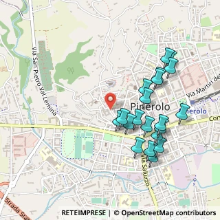Mappa Via Principi D'Acaja, 10064 Pinerolo TO, Italia (0.497)