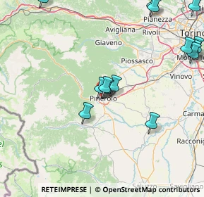 Mappa Via Principi D'Acaja, 10064 Pinerolo TO, Italia (19.84214)