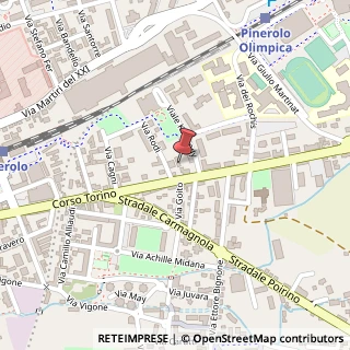 Mappa Corso Torino, 79, 10064 Pinerolo, Torino (Piemonte)