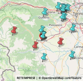 Mappa Via Silvio Pellico, 10064 Pinerolo TO, Italia (17.33579)