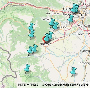 Mappa Via Silvio Pellico, 10064 Pinerolo TO, Italia (15.49882)