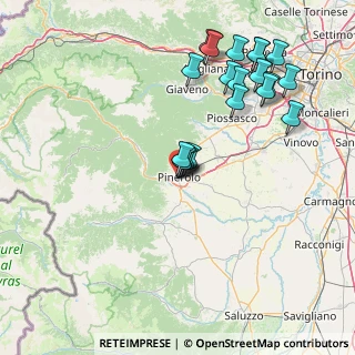 Mappa Via Silvio Pellico, 10064 Pinerolo TO, Italia (16.5615)