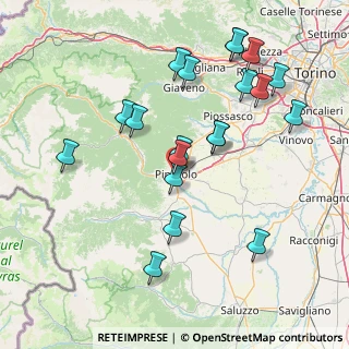 Mappa Via Silvio Pellico, 10064 Pinerolo TO, Italia (16.3985)
