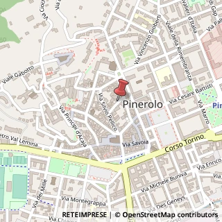 Mappa Via Vescovado, 8, 10064 Pinerolo, Torino (Piemonte)